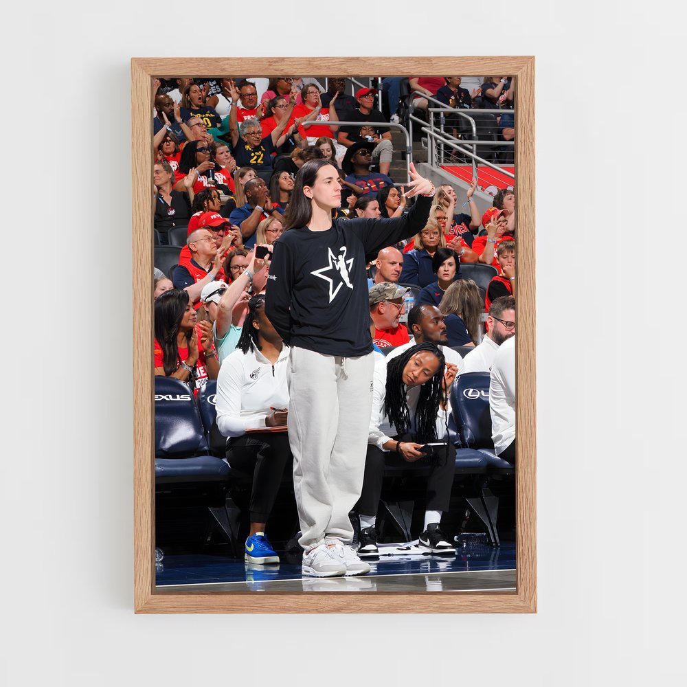 Poster Caitlin clark pants – affiche Basketball (vue 4)